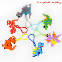 Dinosaur Plastic Key Rings